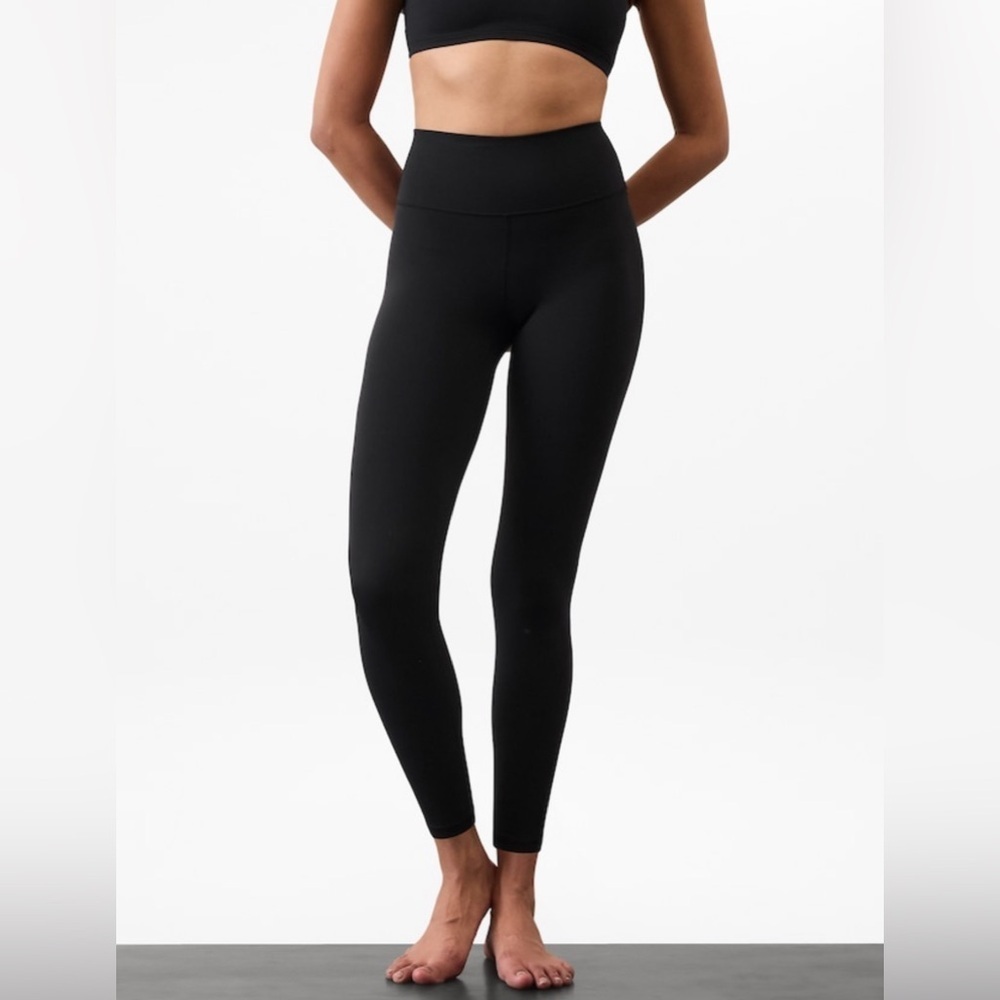 NWT Athleta Transcend 7/8 Black Tight size XL